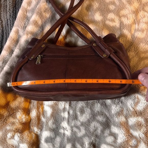 Women’s Vera Pelle genuine leather shoulder bag - Picture 8 of 10